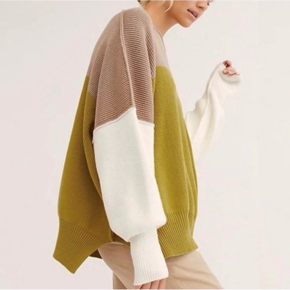 Free People - Color Block Easy Street Tunic - Picture 1 of 4